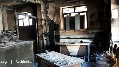 آتش سوزی در دبستان اسوه حسنه زاهدان - سایت حوادث - اخبار حوادث