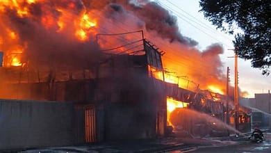 حادثه آتش سوزی انبار کالا در تهران - حادثه - سایت حوادث